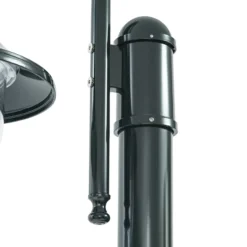 Lámpara de exterior Lindby Daphne, 220 cm, verde, metal, E27