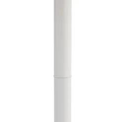 Lámpara de exterior Lindby Madea, blanca, 2 luces, 213 cm, E27, IP44
