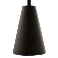 Lámpara de mesa exterior recargable Cannes de Globen Lighting, negra, IP54