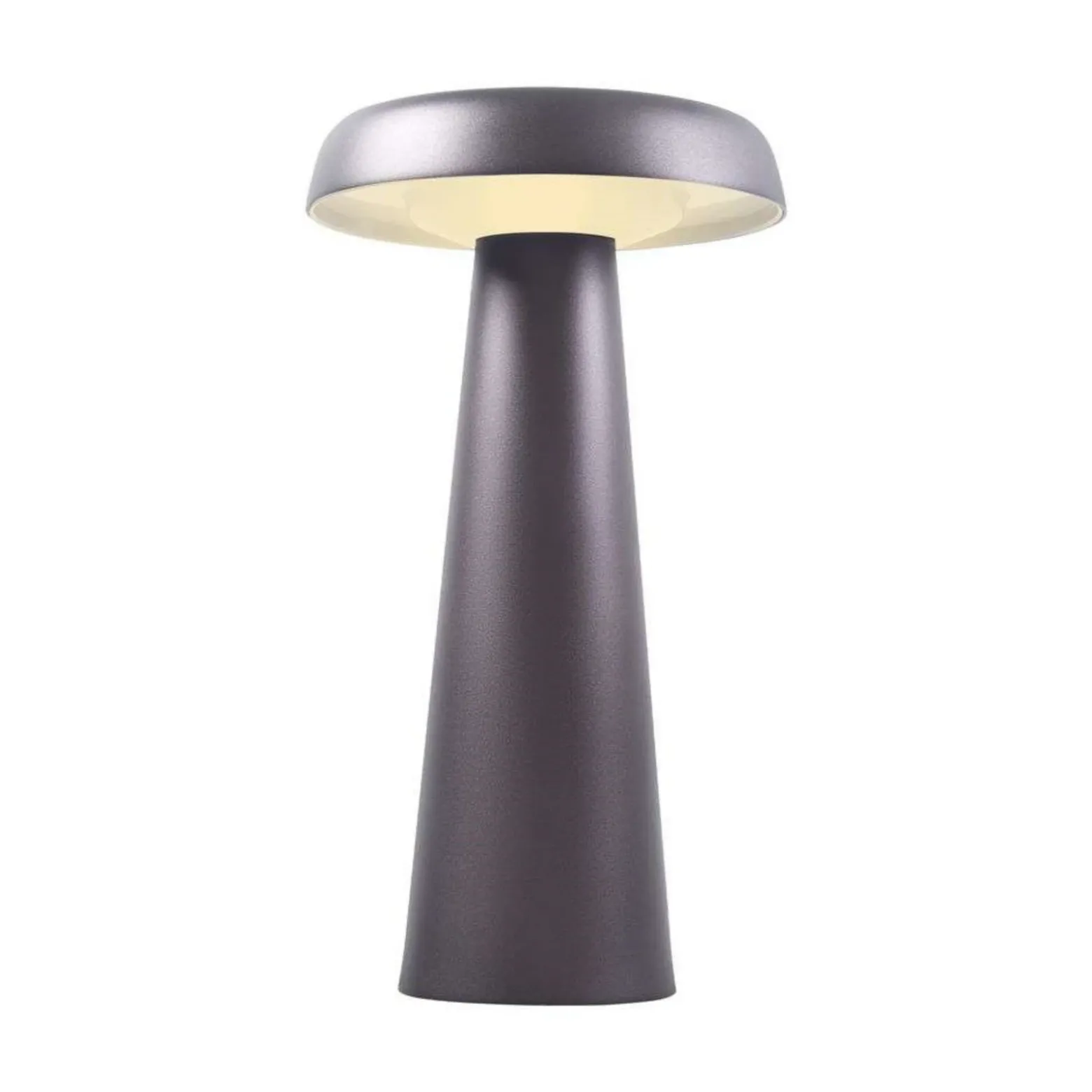 Lámpara de mesa LED Arcello atenuable, antracita