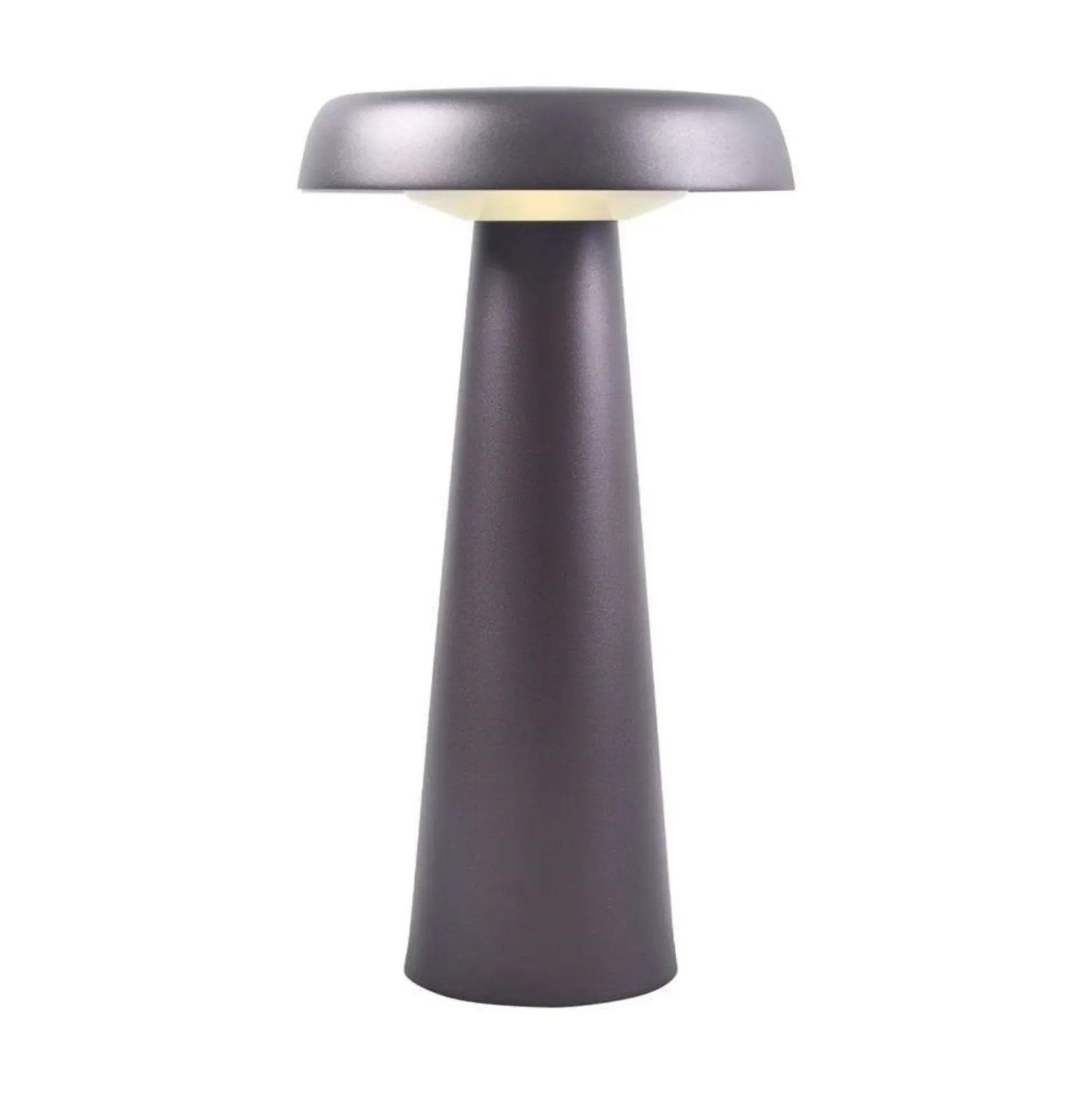 Lámpara de mesa LED Arcello atenuable, antracita