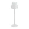 Lámpara de mesa LED 5098, batería recargable, IP54, atenuable, blanco