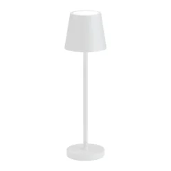 Lámpara de mesa LED 5098, batería recargable, IP54, atenuable, blanco