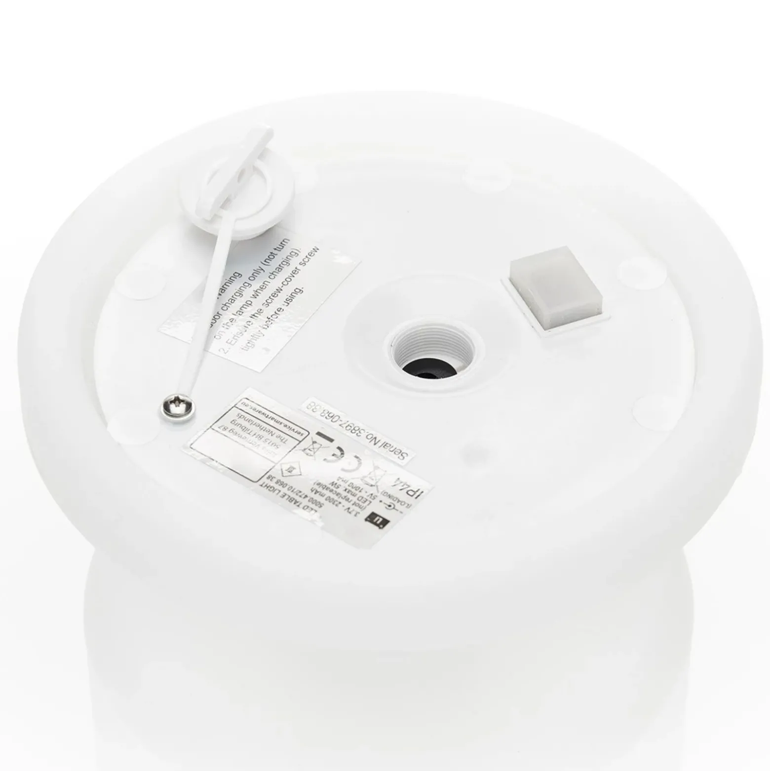 Lámpara de mesa LED Ben para interior y exterior, batería recargable