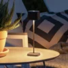Lámpara de mesa LED Capri-Mini para exterior negro