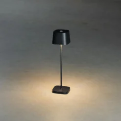 Lámpara de mesa LED Capri-Mini para exterior negro
