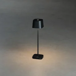 Lámpara de mesa LED Capri-Mini para exterior negro