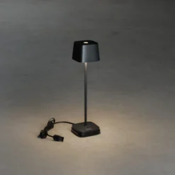 Lámpara de mesa LED Capri-Mini para exterior negro