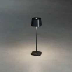 Lámpara de mesa LED Capri-Mini para exterior negro