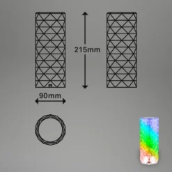 Lámpara de mesa LED 7463010 con batería recargable y control remoto