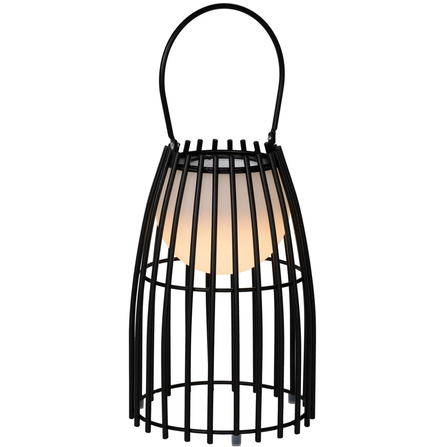 Lámpara de mesa LED Fjara, negra