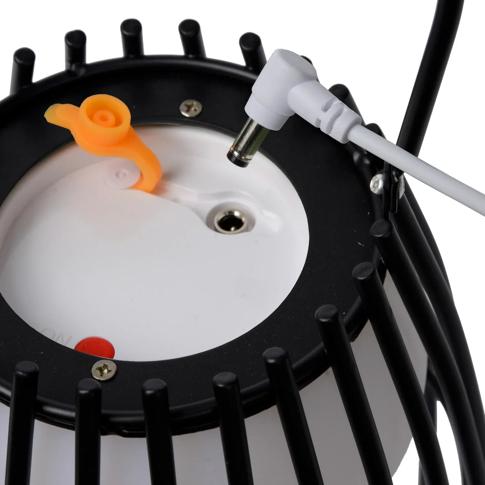 Lámpara de mesa LED Fjara, negra