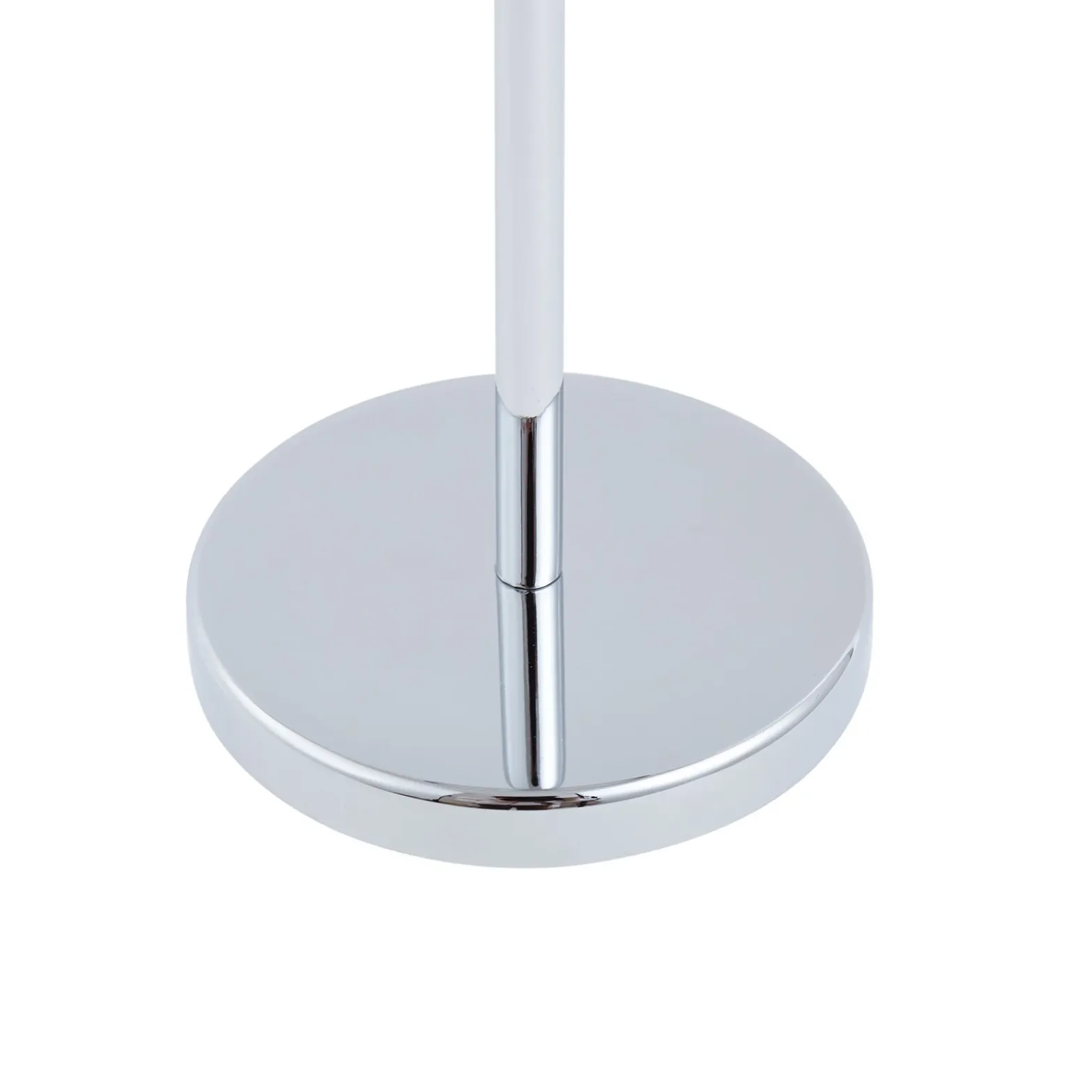 Lámpara de mesa LED Lucande Quill, cromada, CCT, atenuable