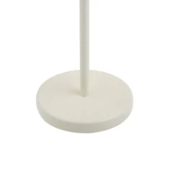Lámpara de mesa LED Lucande Quill, beige, CCT, atenuable