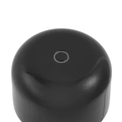 Lámpara de mesa LED Lucande Quill, negra, CCT, atenuable