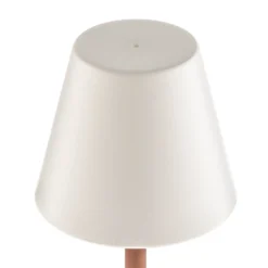 Lámpara de mesa LED Newgarden Lola Slim con batería, oro rosa