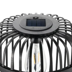 Lámpara de mesa LED Pauleen SUNSHINE RAY, negra, 25 cm, IP44