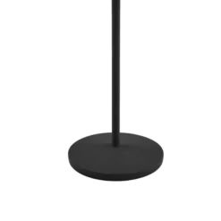 Lámpara de mesa LED recargable Lindby Arietty, negra, atenuable, IP65