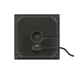 Lámpara de mesa LED recargable Nutalis, gris grafito, IP54, atenuable