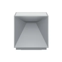 Lámpara de mesa LED recargable Nutalis, gris niebla, IP54, atenuable