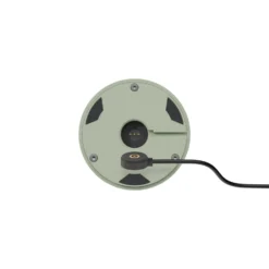 Lámpara de mesa LED recargable Nudrop mini, verde salvia, IP54, atenuable