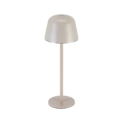 Lámpara de mesa LED recargable OSRAM ENDURA STYLE, beige 30 cm IP44 CCT