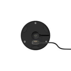 Lámpara de mesa LED recargable Nudrop mini, negra, IP54, atenuable