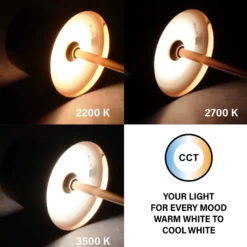 Lámpara de mesa LED recargable Roxi, color cobre, metal, IP54, atenuador