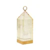 Lámpara de mesa LED recargable Kartell Lantern, color ámbar, material