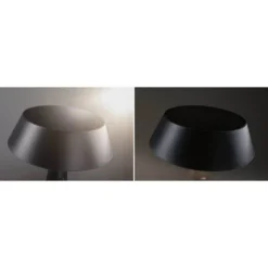 Lámpara de mesa LED Soala de Paulmann, color antracita, 31 cm, IP44