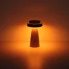 Lámpara de mesa LED solar 36624, rosa, batería recargable, CCT, IP54, atenuable