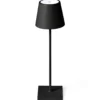 Lámpara de mesa LED Toc cargador USB, IP54, negro