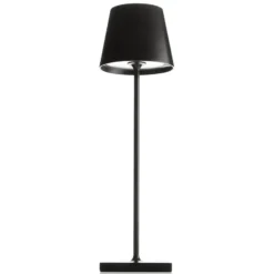 Lámpara de mesa LED Toc cargador USB, IP54, negro