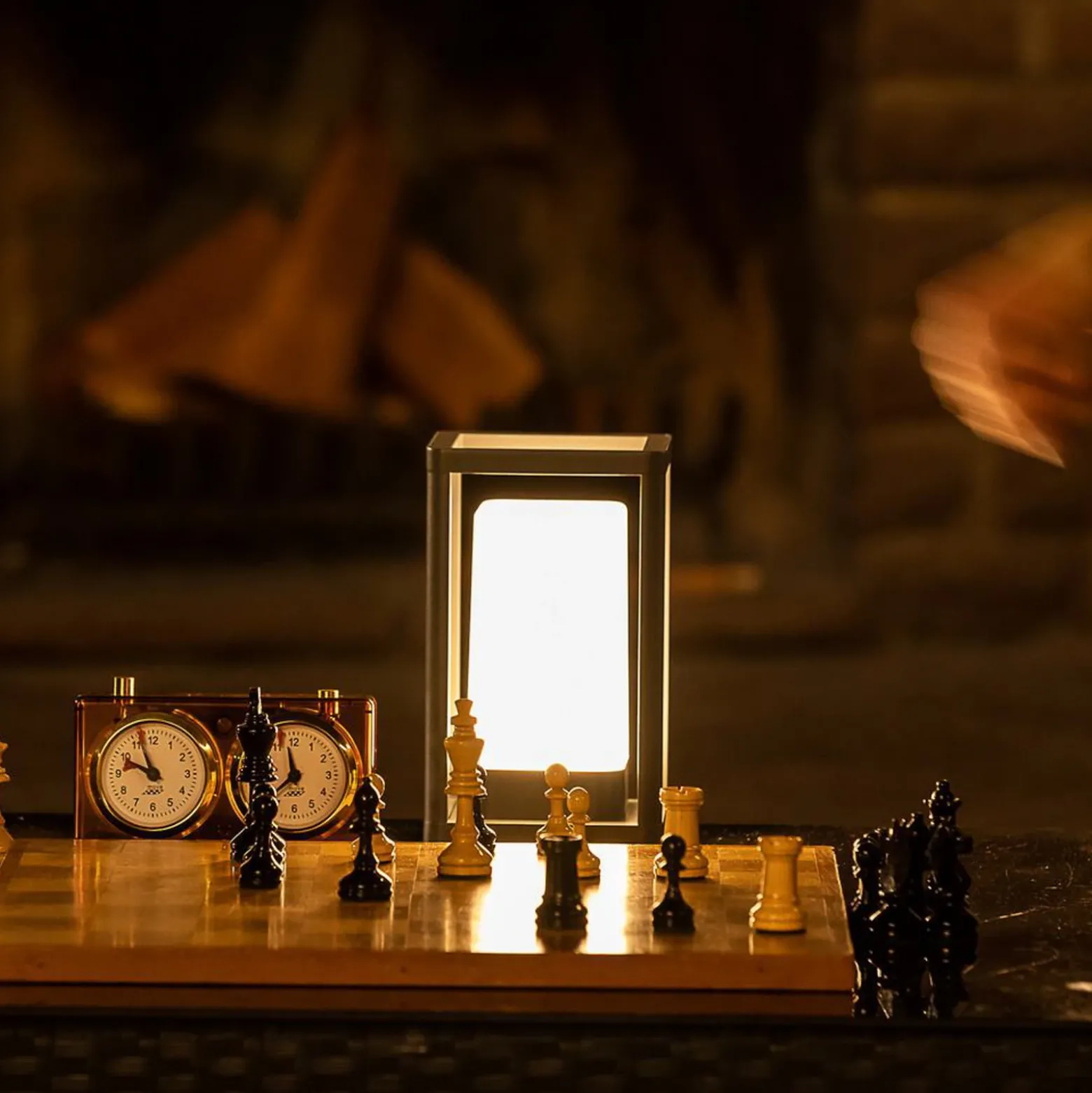 Lámpara de mesa LED WiFi FRAME de OSRAM SMART+, gris oscuro IP44