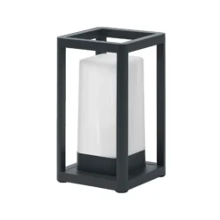 Lámpara de mesa LED WiFi FRAME de OSRAM SMART+, gris oscuro IP44