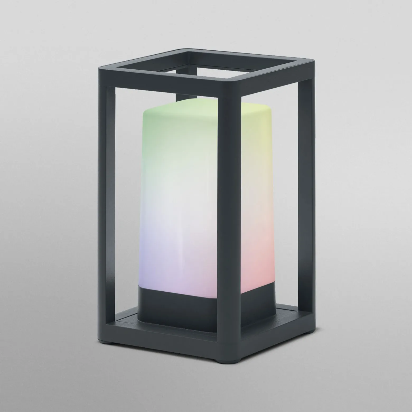 Lámpara de mesa LED WiFi FRAME de OSRAM SMART+, gris oscuro IP44