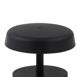 Lámpara de mesa Lindby LED recargable Nalani, 10 cm de altura, IP44, atenuable