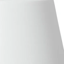 Lámpara de mesa Lindby LED recargable Janea CUBE, blanca, metal