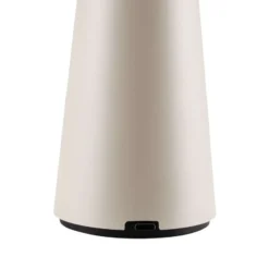 Lámpara de mesa recargable Cannes de Globen Lighting, beige, 26 cm IP44