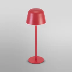 Lámpara de mesa recargable LED OSRAM ENDURA STYLE magenta 30 cm IP44 CCT