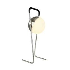 Lámpara de mesa recargable LED Mova de Dyberg Larsen, negra, IP44