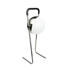 Lámpara de mesa recargable LED Mova de Dyberg Larsen, negra, IP44