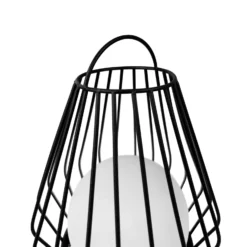 Lámpara de mesa recargable LED Evesham de Dyberg Larsen, altura 38 cm