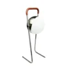 Lámpara de mesa recargable LED Mova de Dyberg Larsen, marrón, IP44