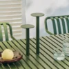Lámpara de mesa recargable LED HAY HOST PORTABLE, verde oliva, 30 cm, IP44