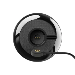 Lámpara de mesa recargable Nucandle LED, negra, IP54, atenuable
