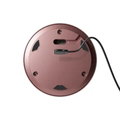 Lámpara de mesa recargable Numotion LED, oro rosa, cristal, IP54, atenuable
