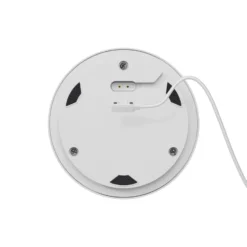 Lámpara de mesa recargable Numotion LED, blanca, cristal, IP54, atenuable
