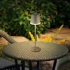 Lámpara de mesa solar 36637A, IP44, antracita