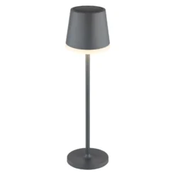 Lámpara de mesa solar 36637A, IP44, antracita